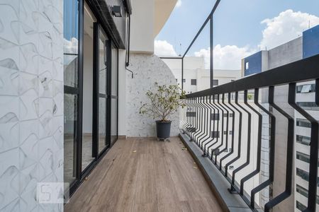 Varanda  de apartamento para alugar com 3 quartos, 160m² em Chácara Santo Antônio (zona Sul), São Paulo