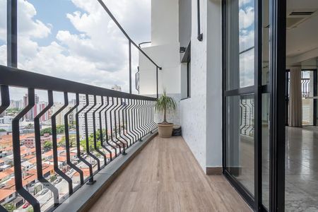 Varanda  de apartamento para alugar com 3 quartos, 160m² em Chácara Santo Antônio (zona Sul), São Paulo