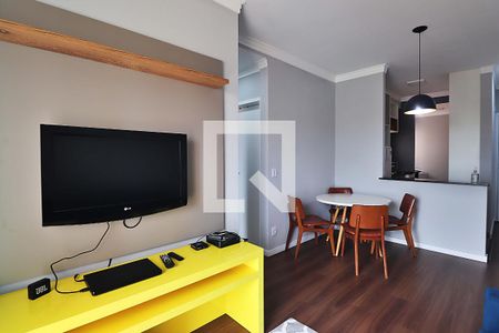 Sala de apartamento para alugar com 2 quartos, 54m² em Vila Humaitá, Santo André