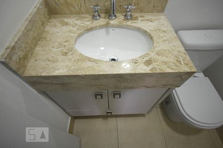 Detalhe do Lavabo de apartamento para alugar com 1 quarto, 90m² em Morumbi, São Paulo