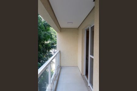 Varanda da Sala de apartamento para alugar com 3 quartos, 143m² em Vila Uberabinha, São Paulo