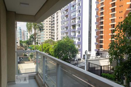 Varanda da Sala de apartamento para alugar com 3 quartos, 143m² em Vila Uberabinha, São Paulo