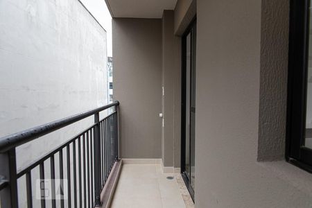 Sacada de kitnet/studio para alugar com 1 quarto, 26m² em Centro, São Paulo