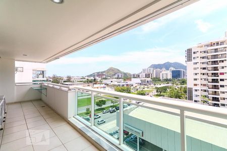 Varanda de apartamento à venda com 2 quartos, 75m² em Recreio dos Bandeirantes, Rio de Janeiro