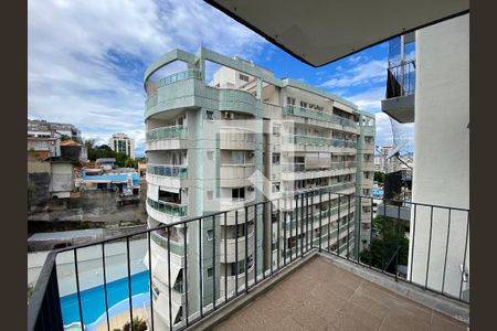 Varanda da Sala de apartamento à venda com 1 quarto, 54m² em Todos Os Santos, Rio de Janeiro