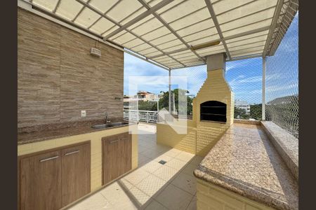 Varanda e Terraço de apartamento à venda com 3 quartos, 204m² em Recreio dos Bandeirantes, Rio de Janeiro