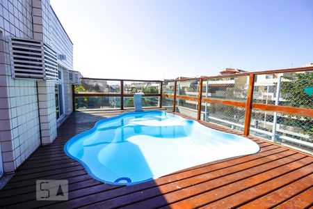 Piscina Cobertura de apartamento à venda com 3 quartos, 204m² em Recreio dos Bandeirantes, Rio de Janeiro