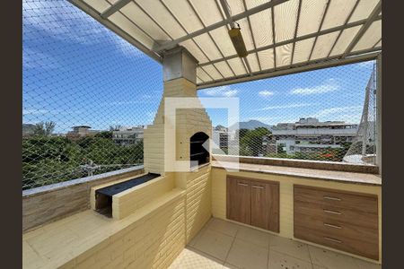 Varanda e Terraço de apartamento à venda com 3 quartos, 204m² em Recreio dos Bandeirantes, Rio de Janeiro