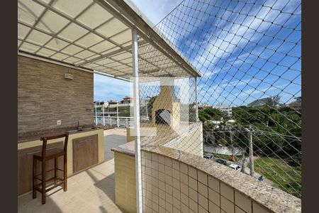 Varanda e Terraço de apartamento à venda com 3 quartos, 204m² em Recreio dos Bandeirantes, Rio de Janeiro