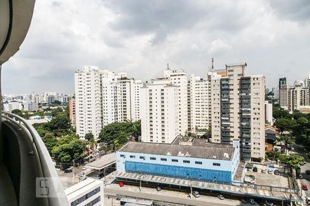 vista da Sacada de apartamento para alugar com 1 quarto, 37m² em Cidade Monções, São Paulo