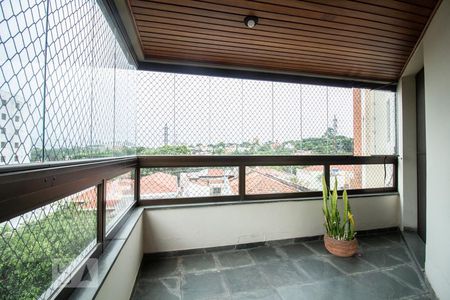 Varanda da Sala de apartamento à venda com 4 quartos, 160m² em Vila Leopoldina, São Paulo