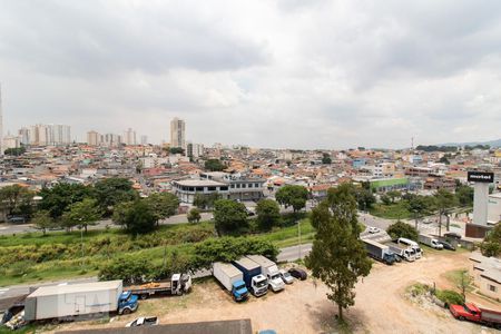 Vista sala de apartamento à venda com 2 quartos, 63m² em Picanço, Guarulhos