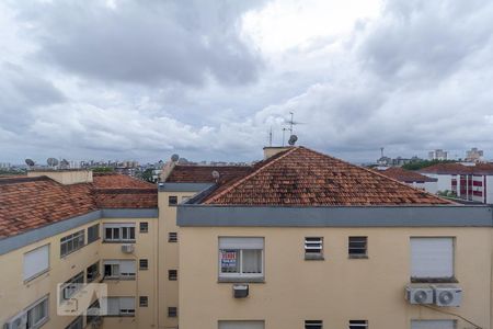 vista da sala de apartamento à venda com 1 quarto, 60m² em Vila Ipiranga, Porto Alegre
