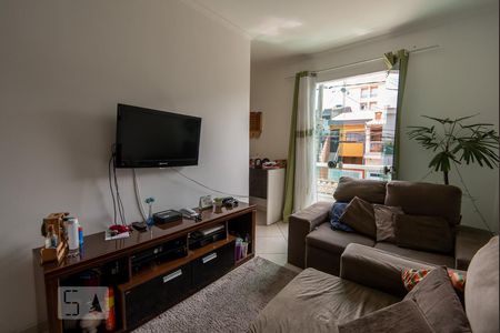 Sala de apartamento à venda com 3 quartos, 76m² em Vila Alto de Santo André, Santo André