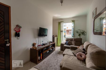 Sala de apartamento à venda com 3 quartos, 76m² em Vila Alto de Santo André, Santo André