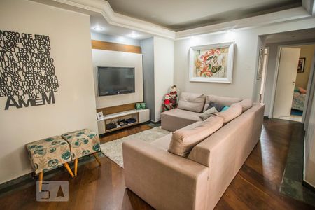 Sala de estar de apartamento à venda com 3 quartos, 98m² em Chácara Inglesa, São Paulo