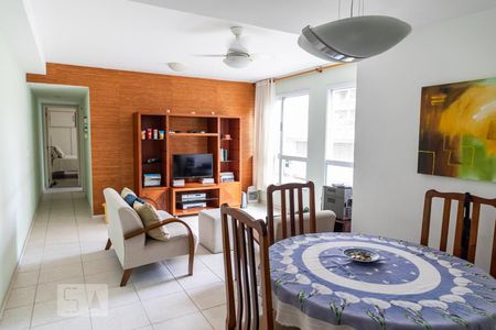 Sala de apartamento à venda com 2 quartos, 77m² em Botafogo, Rio de Janeiro