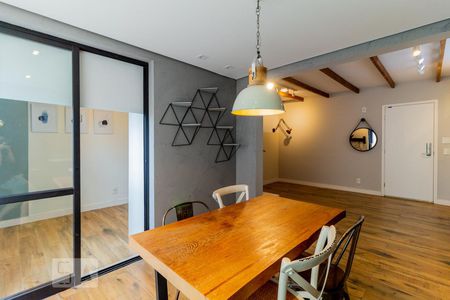 Varanda - Sala de Jantar de apartamento à venda com 2 quartos, 58m² em Bela Vista, São Paulo