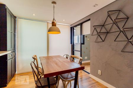 Varanda - Sala de Jantar de apartamento à venda com 2 quartos, 58m² em Bela Vista, São Paulo