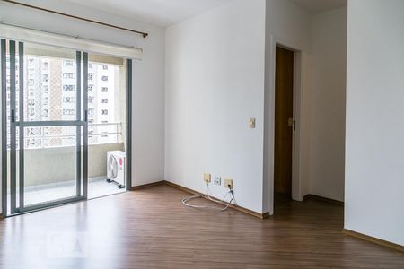 Sala de apartamento para alugar com 1 quarto, 43m² em Brooklin Paulista, São Paulo