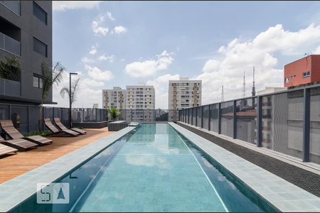 Área comum - Piscina de apartamento para alugar com 2 quartos, 60m² em Pinheiros, São Paulo