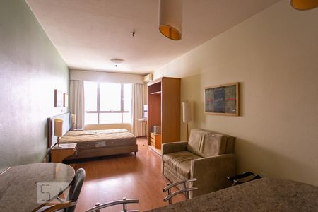 Sala/Quarto/Cozinha de kitnet/studio à venda com 1 quarto, 31m² em Centro Histórico, Porto Alegre