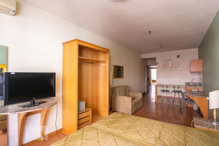 Sala/Quarto/Cozinha de kitnet/studio à venda com 1 quarto, 31m² em Centro Histórico, Porto Alegre