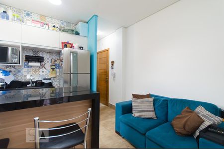 Sala/Cozinha de apartamento à venda com 1 quarto, 35m² em Campos Elíseos, São Paulo