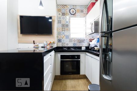 Sala/Cozinha de apartamento à venda com 1 quarto, 35m² em Campos Elíseos, São Paulo