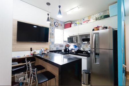 Sala/Cozinha de apartamento à venda com 1 quarto, 35m² em Campos Elíseos, São Paulo