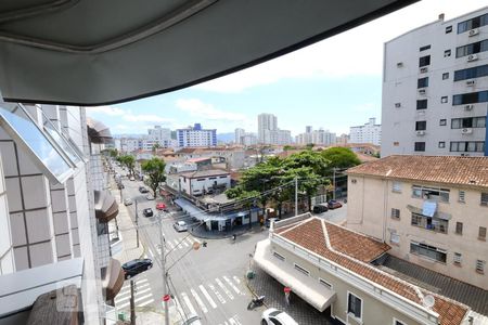 Vista da Rua de apartamento para alugar com 2 quartos, 89m² em Campo Grande, Santos
