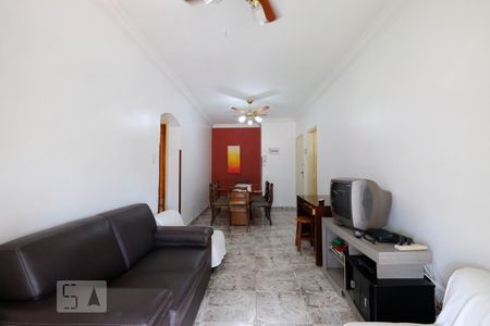 Sala de apartamento para alugar com 2 quartos, 89m² em Campo Grande, Santos