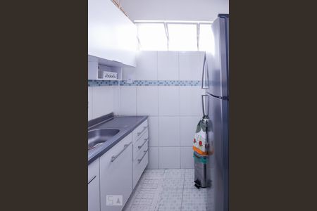 Cozinha de apartamento à venda com 1 quarto, 30m² em Barra Funda, São Paulo