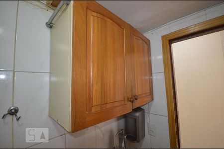 Cozinha de kitnet/studio para alugar com 1 quarto, 24m² em Botafogo, Rio de Janeiro