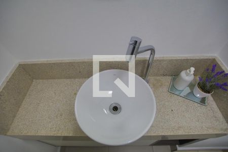 Lavabo de apartamento para alugar com 1 quarto, 47m² em Boqueirão, Santos