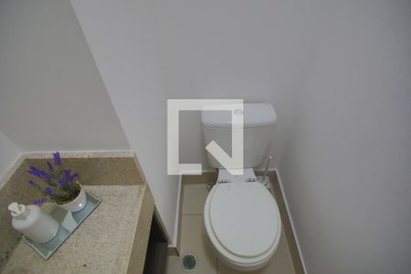 Lavabo de apartamento para alugar com 1 quarto, 47m² em Boqueirão, Santos