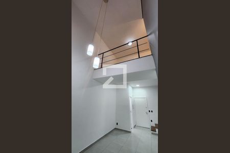 Detalhe Sala de apartamento para alugar com 1 quarto, 116m² em Gonzaga, Santos