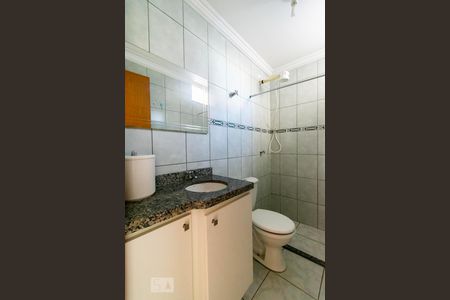 Banheiro de kitnet/studio para alugar com 1 quarto, 34m² em Norte (águas Claras), Brasília