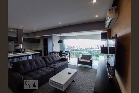 Sala de apartamento à venda com 2 quartos, 85m² em Cidade Monções, São Paulo