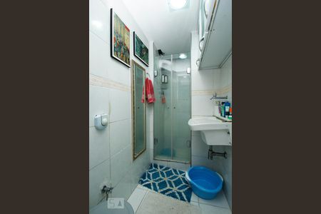 Banheiro de apartamento à venda com 1 quarto, 33m² em Botafogo, Rio de Janeiro