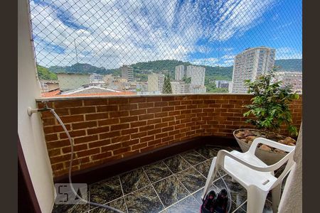 Varanda Apartamento 201 de apartamento para alugar com 3 quartos, 150m² em Laranjeiras, Rio de Janeiro