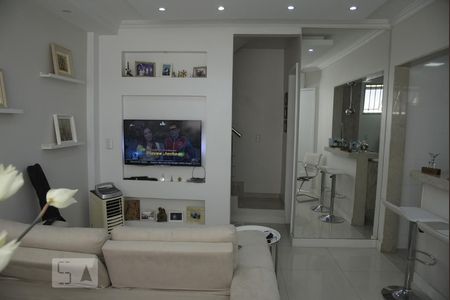 Sala de casa de condomínio à venda com 3 quartos, 110m² em Pechincha, Rio de Janeiro