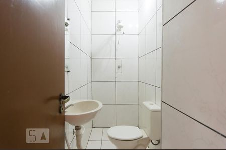 Banheiro de kitnet/studio à venda com 1 quarto, 32m² em Santa Efigênia, São Paulo