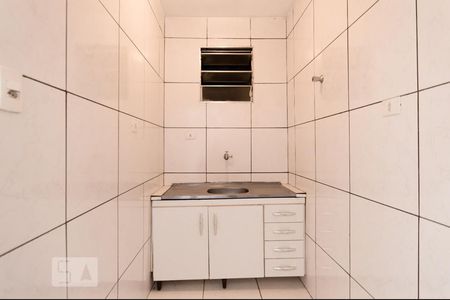 Cozinha de kitnet/studio à venda com 1 quarto, 32m² em Santa Efigênia, São Paulo