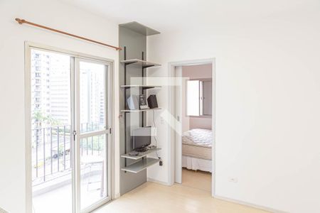 Sala de apartamento para alugar com 1 quarto, 29m² em Bela Vista, São Paulo