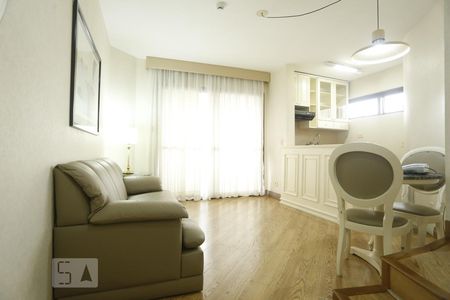 Sala de apartamento para alugar com 1 quarto, 57m² em Bela Vista, São Paulo