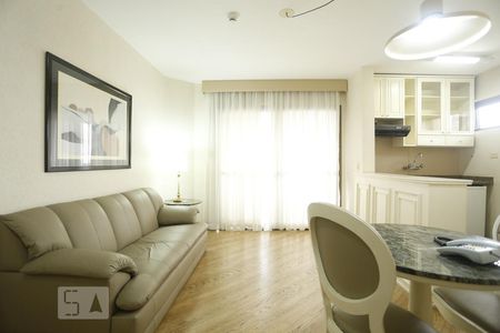 Sala de apartamento para alugar com 1 quarto, 57m² em Bela Vista, São Paulo