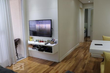 Sala de apartamento à venda com 2 quartos, 54m² em Vila America, Santo André