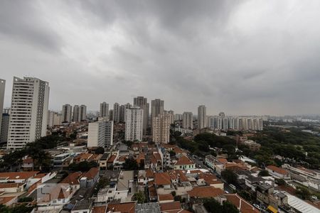 Vista Varanda Sala Principal de apartamento à venda com 4 quartos, 427m² em Chácara Tatuapé, São Paulo
