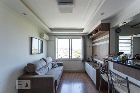 Sala de apartamento à venda com 1 quarto, 47m² em Medianeira, Porto Alegre